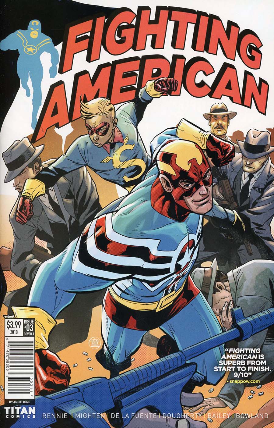 Fighting American Vol 4 #3 Cover A Regular Andie Tong Cover
