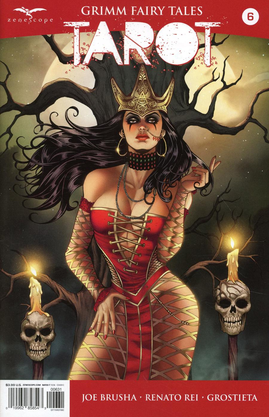 Grimm Fairy Tales Presents Tarot #6 Cover C Noah Salonga