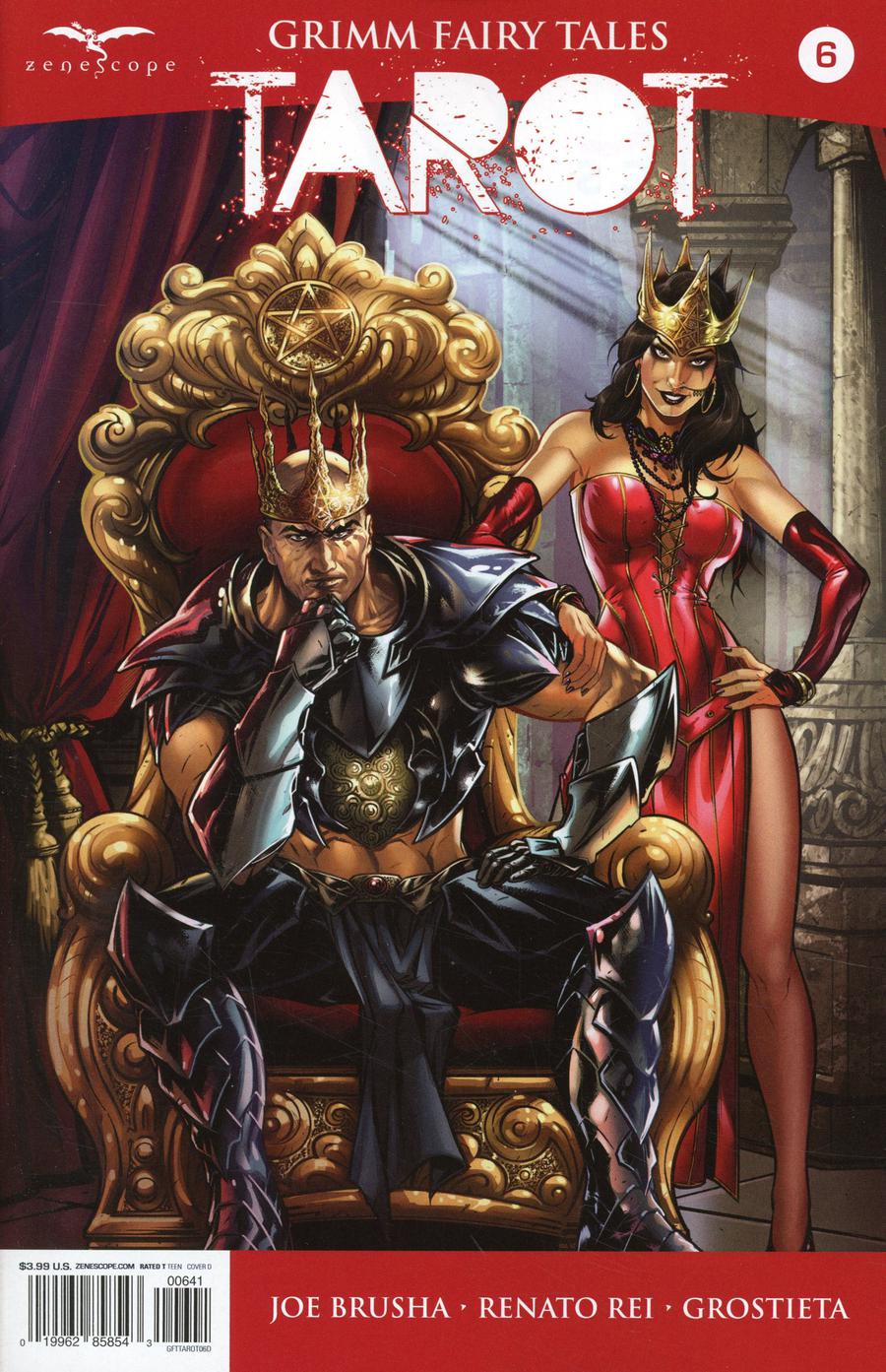 Grimm Fairy Tales Presents Tarot #6 Cover D Riveiro