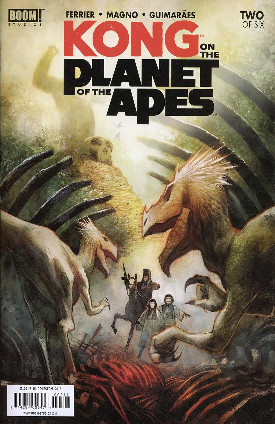 Kong On The Planet Of The Apes #2 Cover A Regular Mike Huddleston Cover