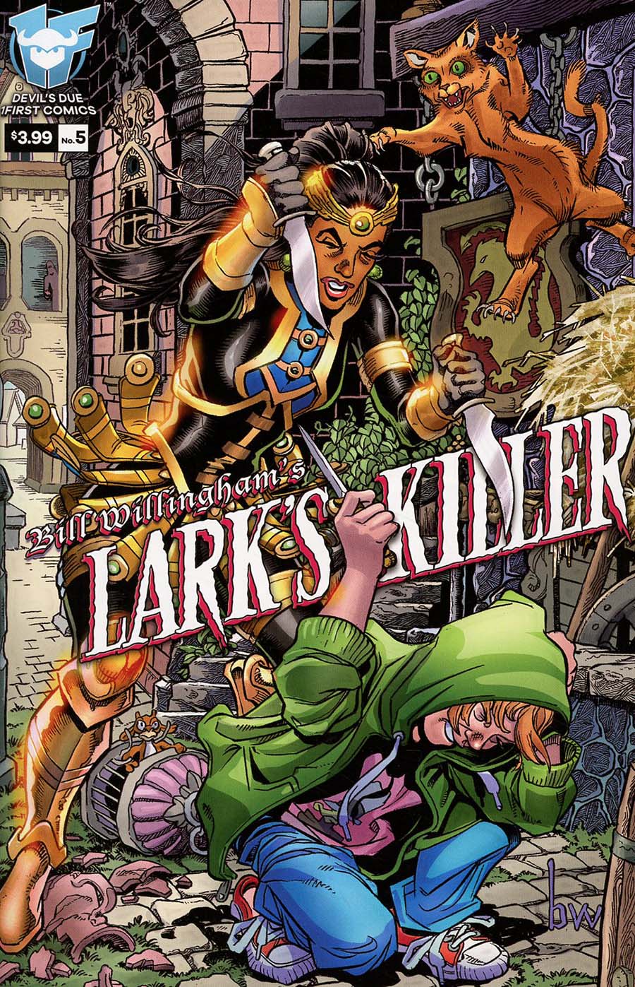 Larks Killer #5 Cover C Variant Bill Willingham Cover