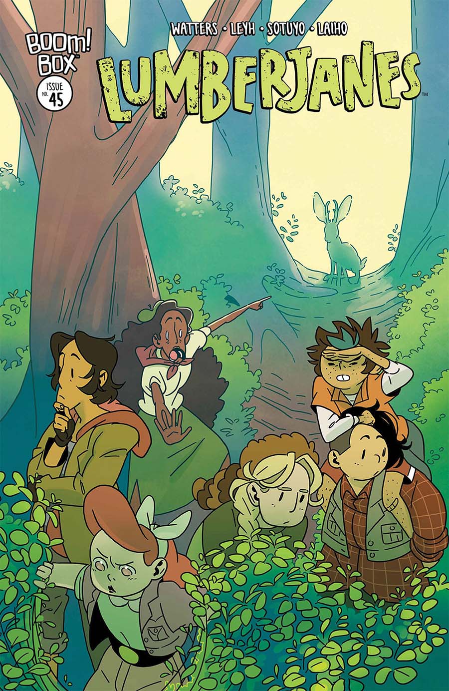 Lumberjanes #45 Cover A Regular Kat Leyh Cover