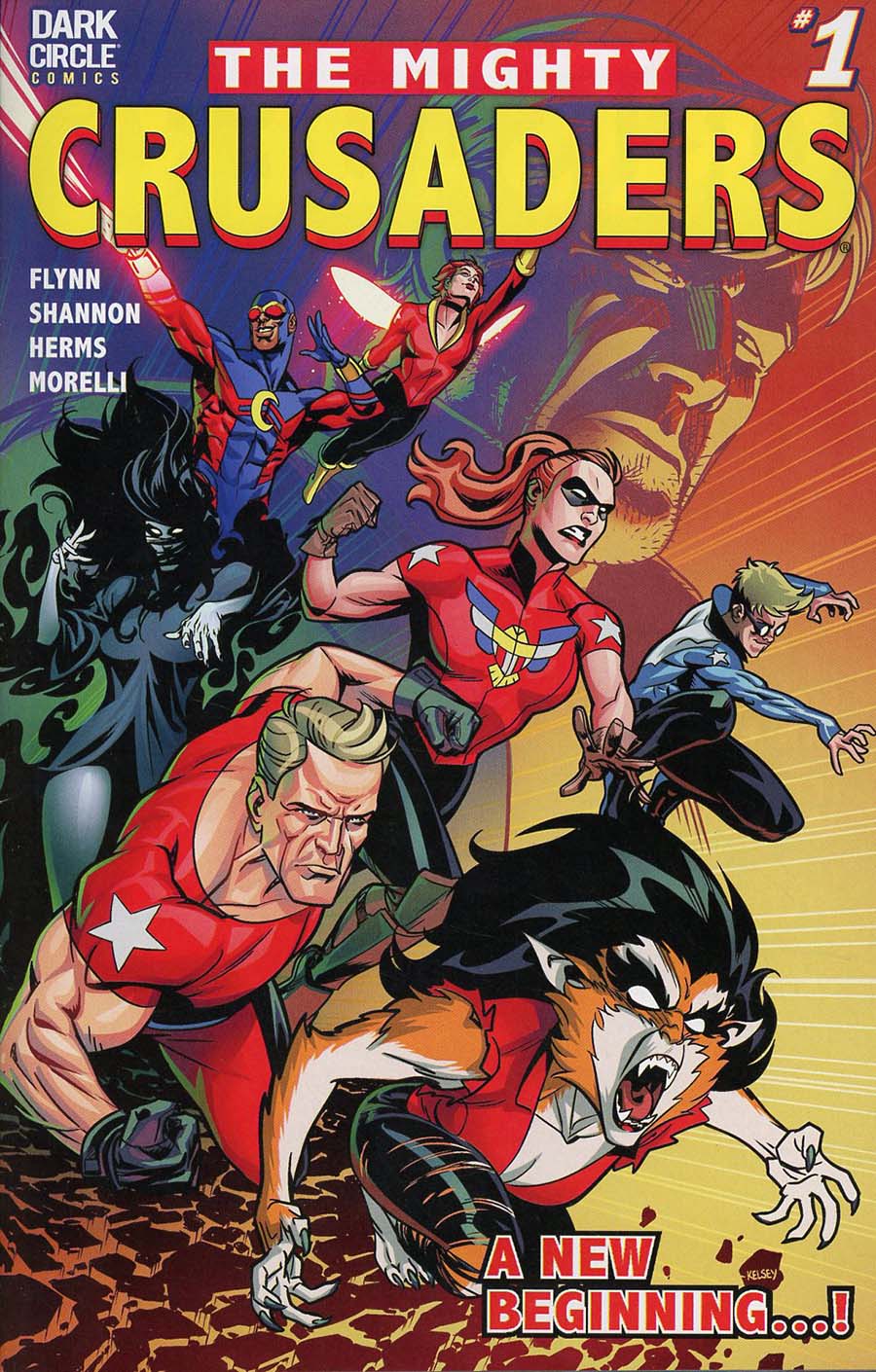 Mighty Crusaders Vol 4 #1 Cover A Regular Kelsey Shannon Cover