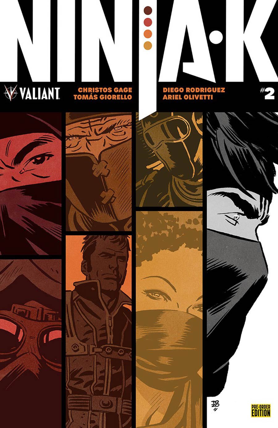 Ninja-K #2 Cover D Variant Tonci Zonjic Cover