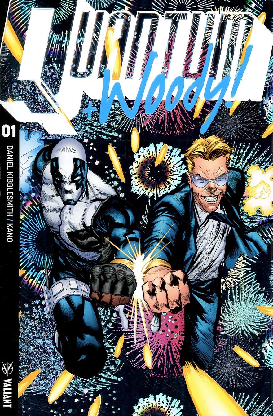 Quantum & Woody Vol 4 #1 Cover B Variant Geoff Shaw Extreme Ultra-Foil Cover
