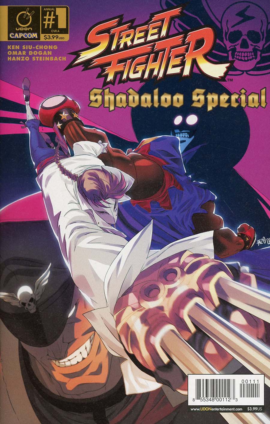 Street Fighter Shadaloo Special Cover A Regular Hanzo Steinbach Cover