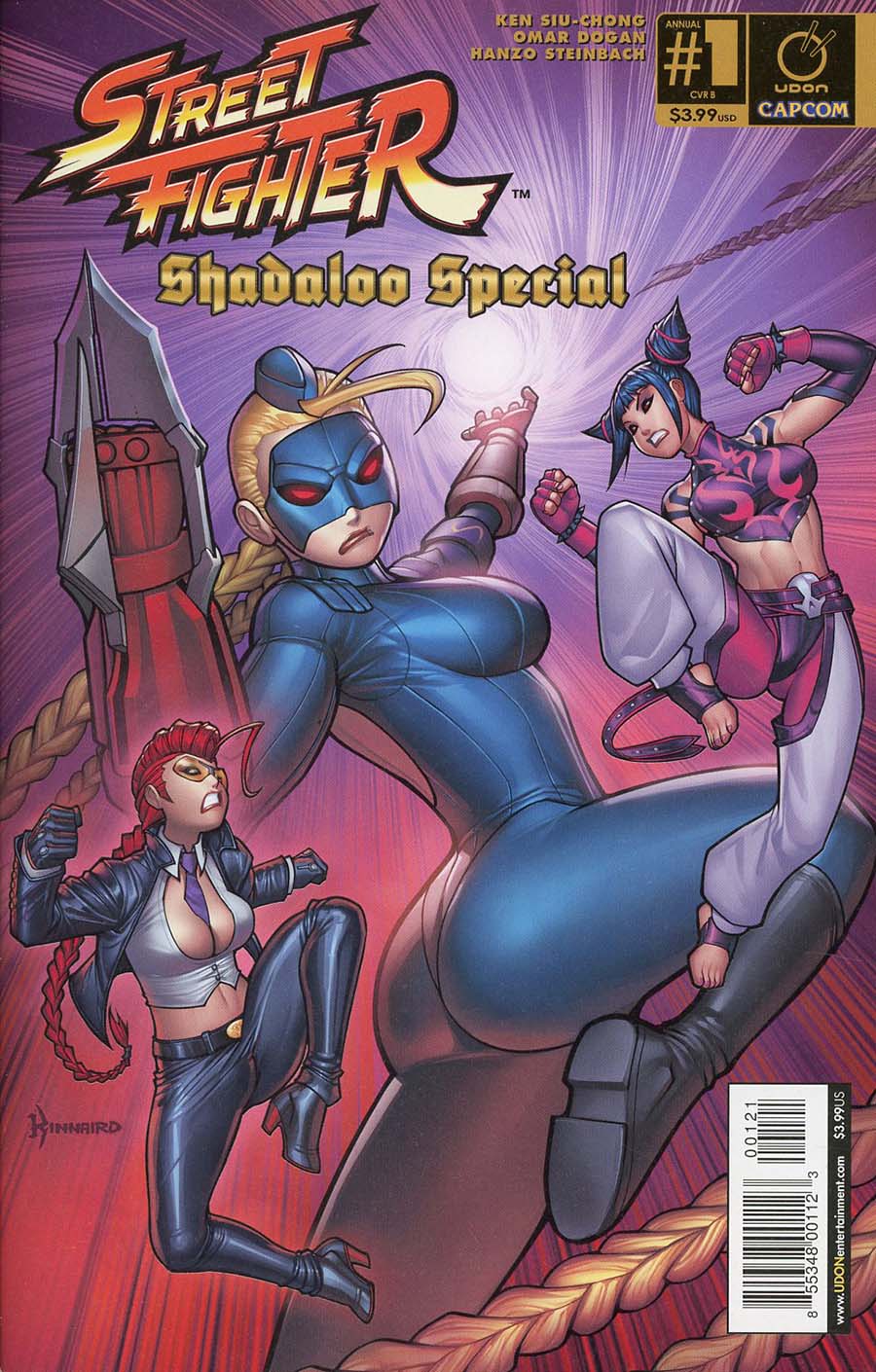 Street Fighter Shadaloo Special Cover B Variant Ryan Kinnaird Cover