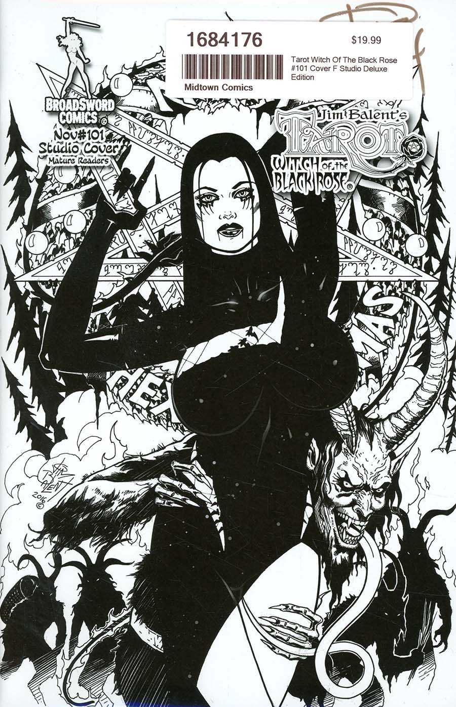 Tarot Witch Of The Black Rose #101 Cover F Studio Deluxe Edition
