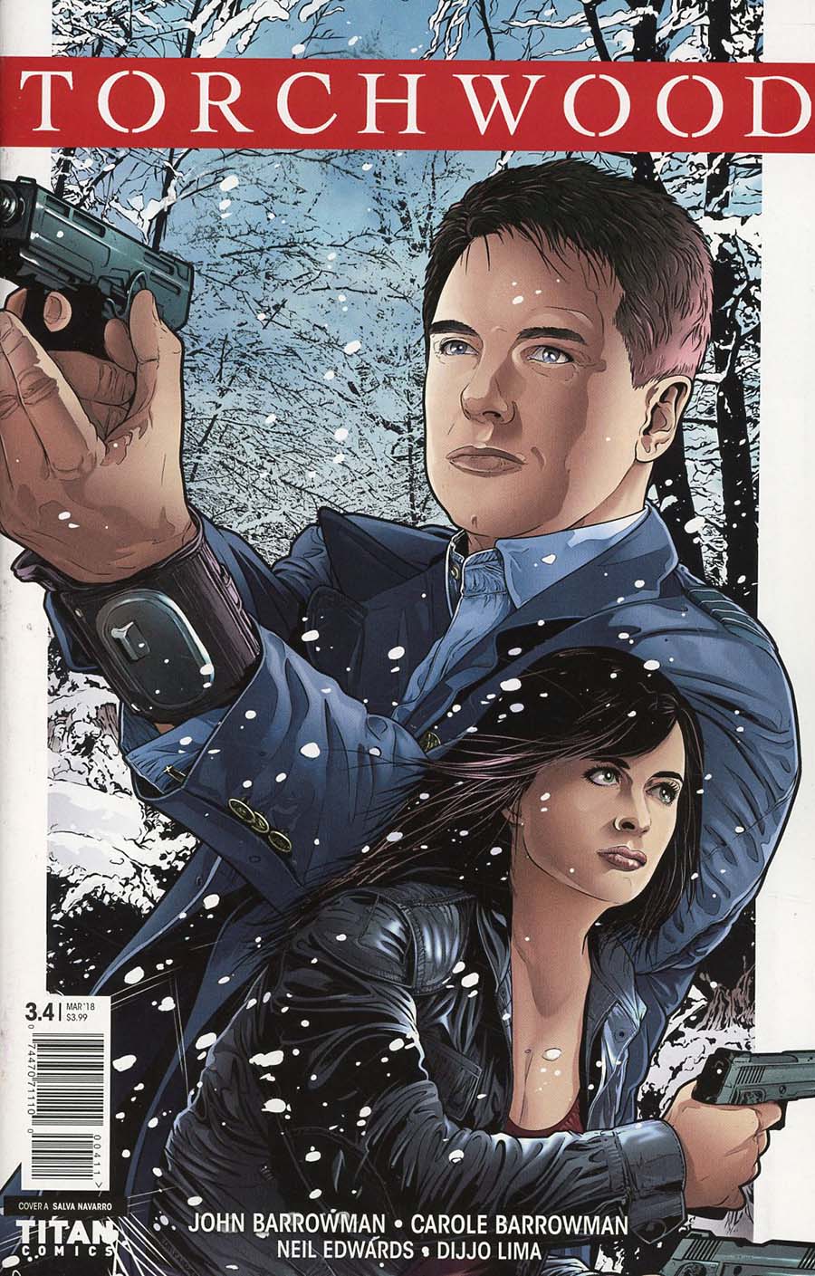 Torchwood The Culling #4 Cover A Regular Salvador Navarro Cover