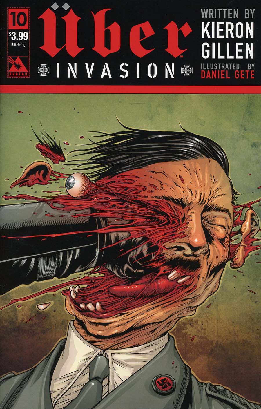 Uber Invasion #10 Cover C Blitzkrieg Cover