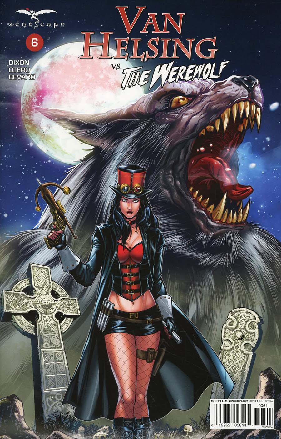 Grimm Fairy Tales Presents Van Helsing vs The Werewolf #6 Cover A Riveiro