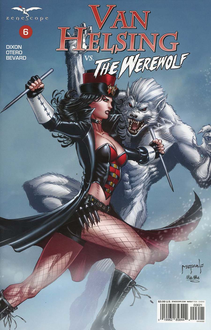 Grimm Fairy Tales Presents Van Helsing vs The Werewolf #6 Cover B Jason Metcalf