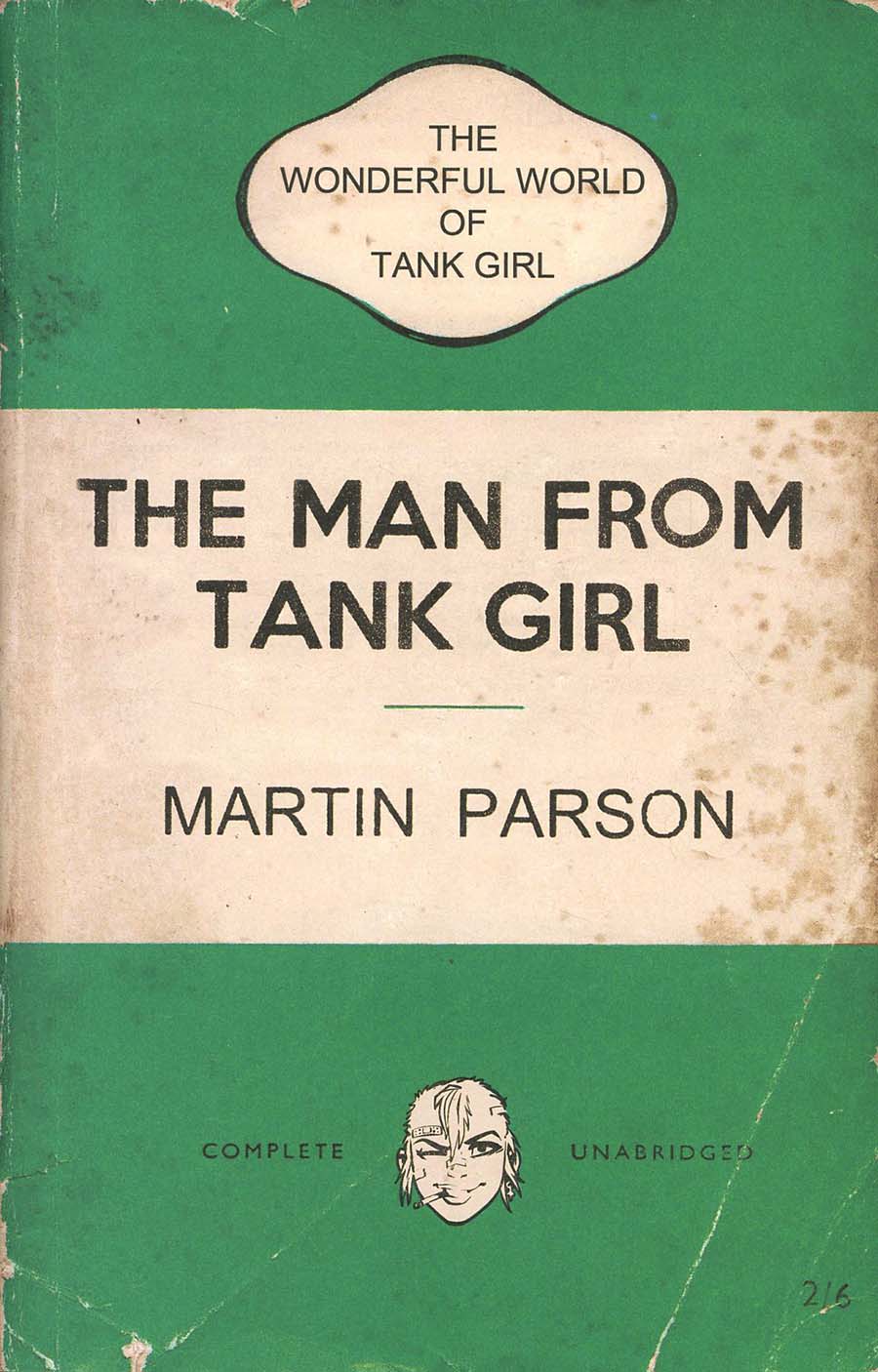 Wonderful World Of Tank Girl #3 Cover C Variant Alan Martin Bookshelf Cover