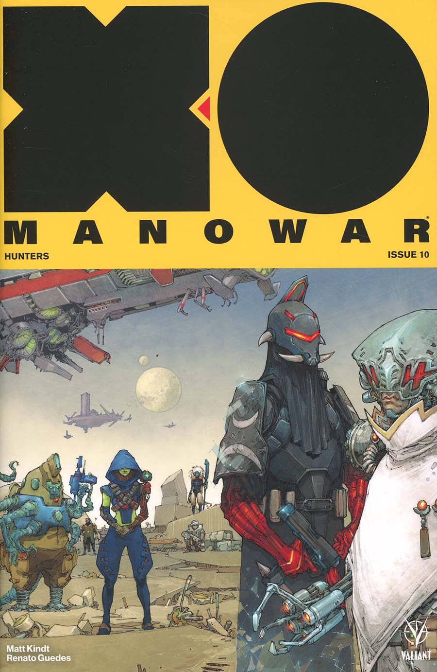 X-O Manowar Vol 4 #10 Cover B Variant Kenneth Rocafort Cover