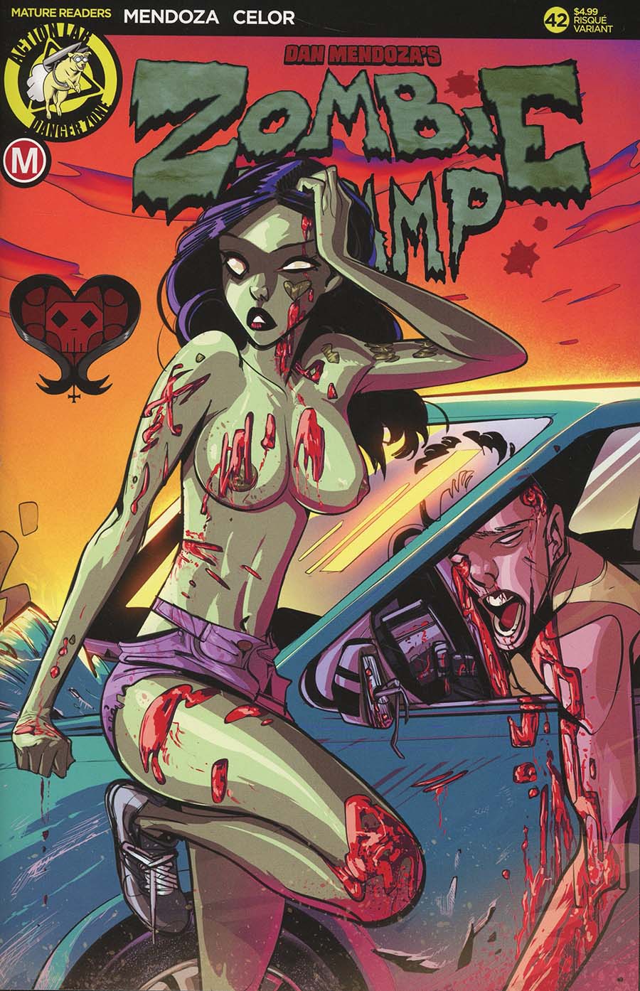 Zombie Tramp Vol 2 #42 Cover B Variant Celor Risque Cover