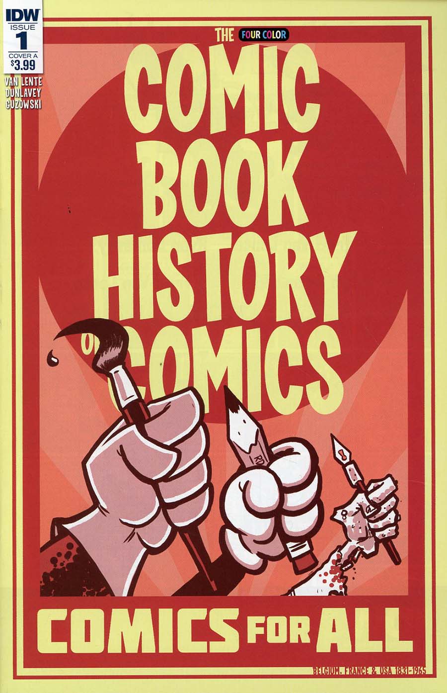 Comic Book History Of Comics Comics For All #1 Cover A Regular Ryan Dunlavey Cover