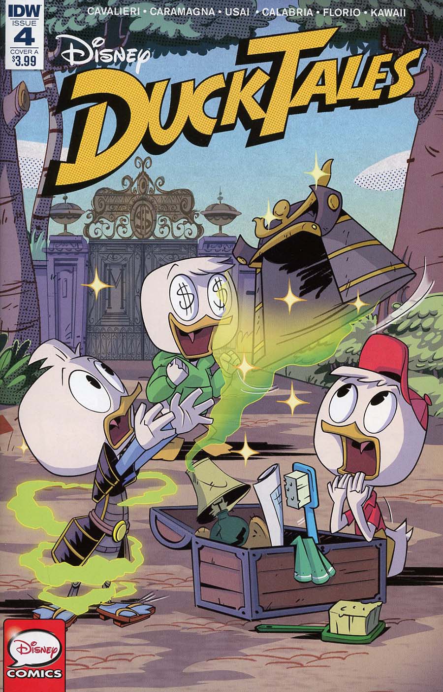 Ducktales Vol 4 #4 Cover A Regular Marco Ghiglione Cover