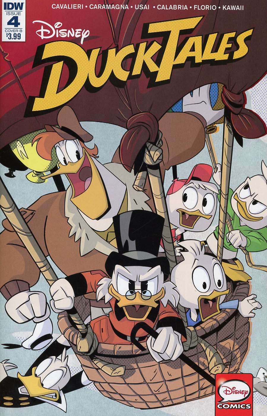 Ducktales Vol 4 #4 Cover B Variant Marco Ghiglione Cover