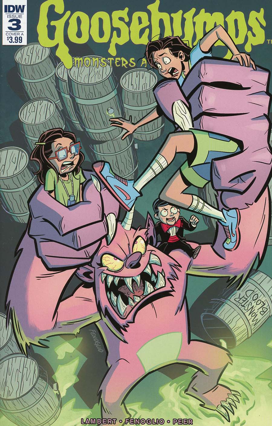 Goosebumps Monsters At Midnight #3 Cover A Regular Chris Fenoglio Cover