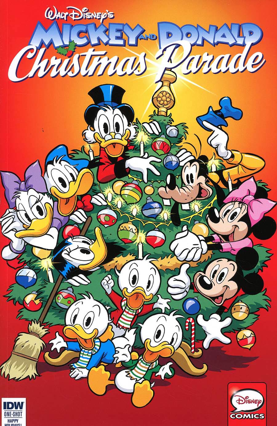 Mickey & Donald Christmas Parade #3 Cover A Regular Andrea Freccero Cover