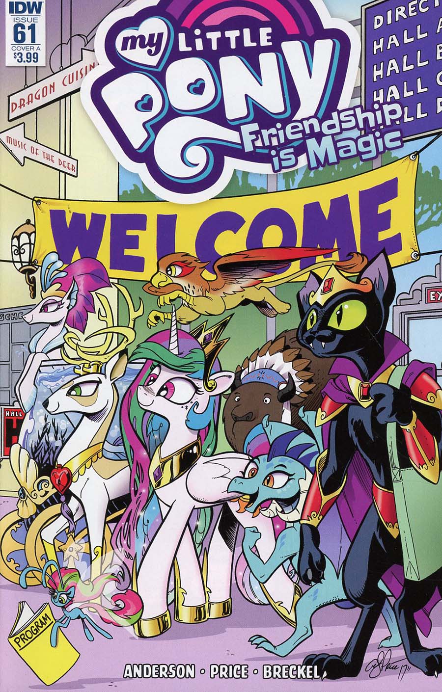 My Little Pony Friendship Is Magic #61 Cover A Regular Andy Price Cover