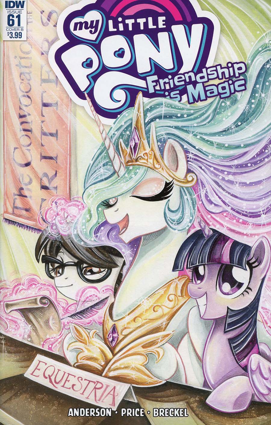 My Little Pony Friendship Is Magic #61 Cover B Variant Sara Richard Cover