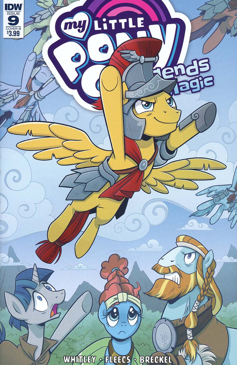 My Little Pony Legends Of Magic #9 Cover B Variant Brenda Hickey Cover