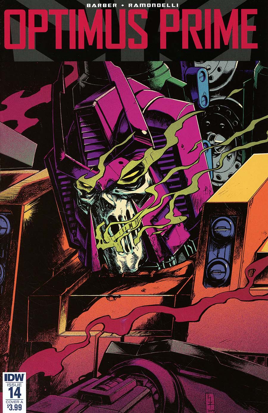 Optimus Prime #14 Cover A Regular Kei Zama Cover