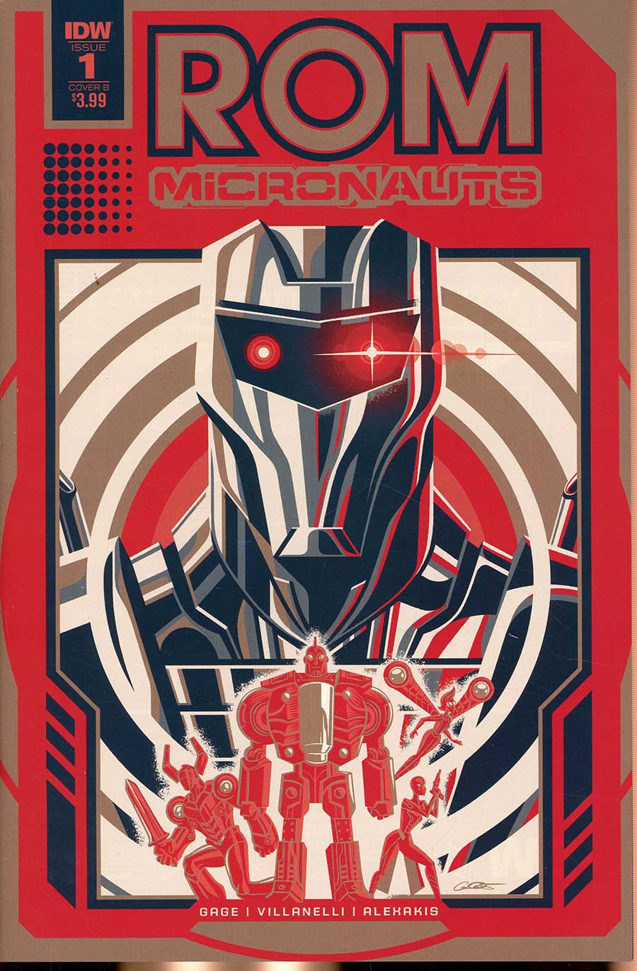 ROM And The Micronauts #1 Cover B Variant George Caltsoudas Cover