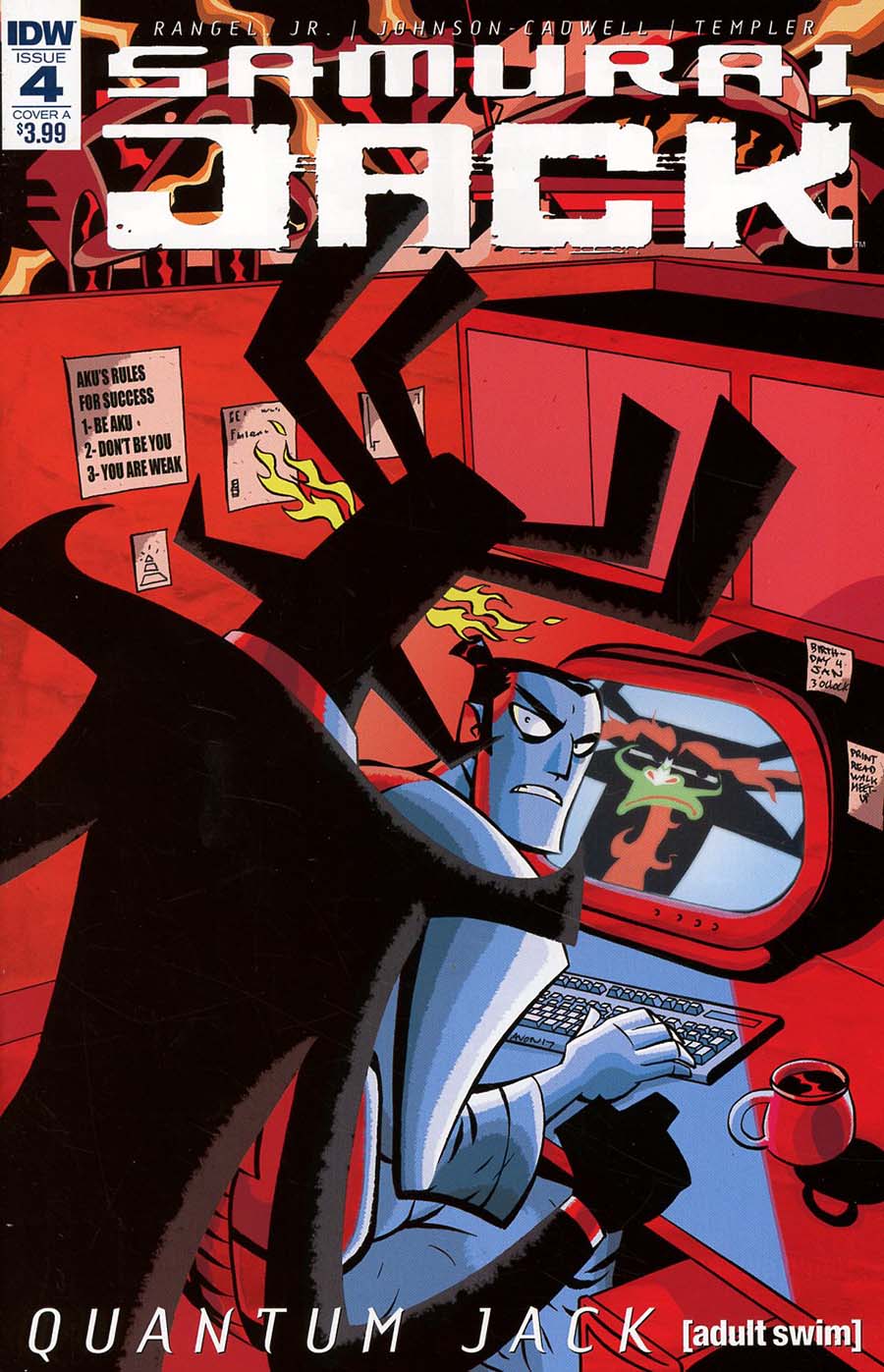 Samurai Jack Quantum Jack #4 Cover A Regular Michael Avon Oeming Cover