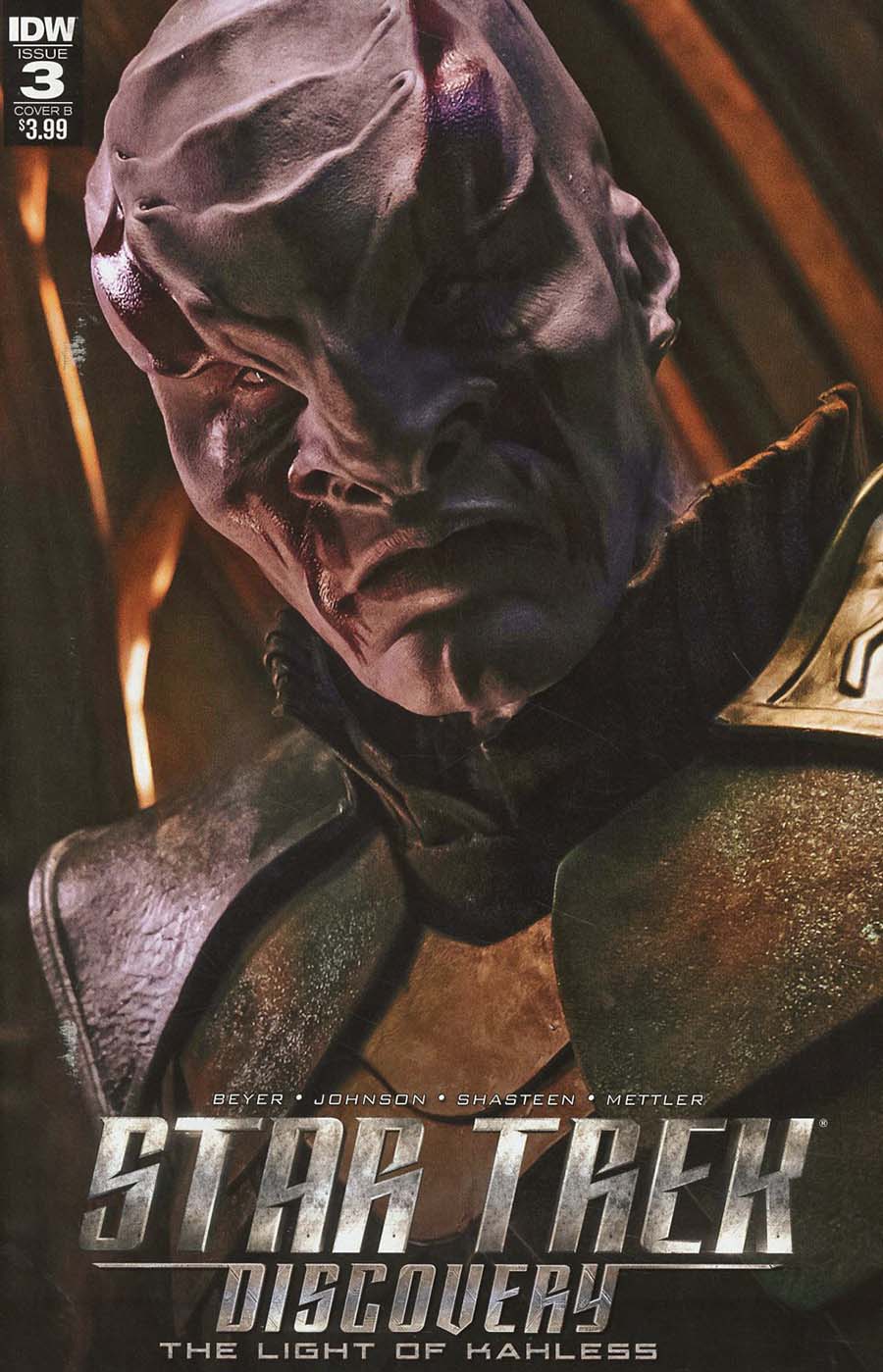 Star Trek Discovery #3 Cover B Variant Photo Cover
