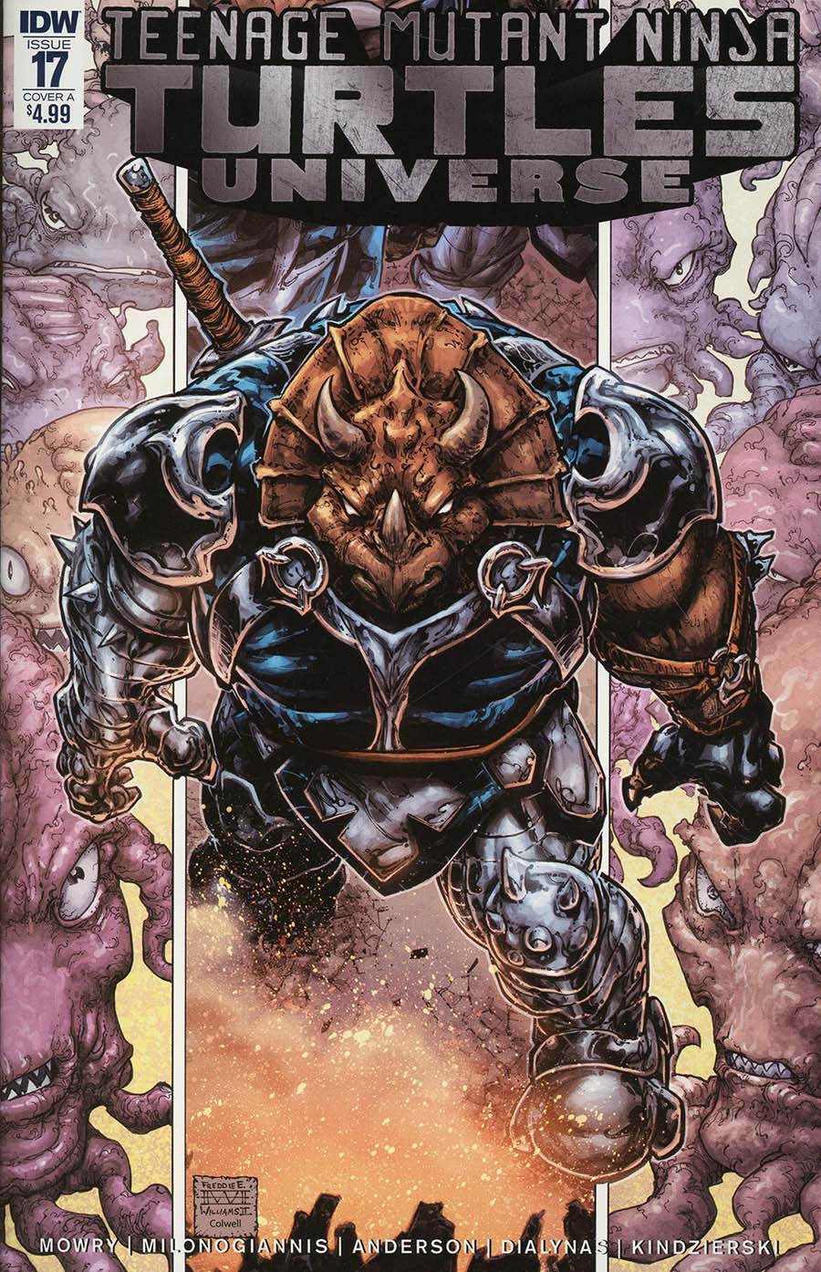 Teenage Mutant Ninja Turtles Universe #17 Cover A Regular Freddie E Williams II Cover