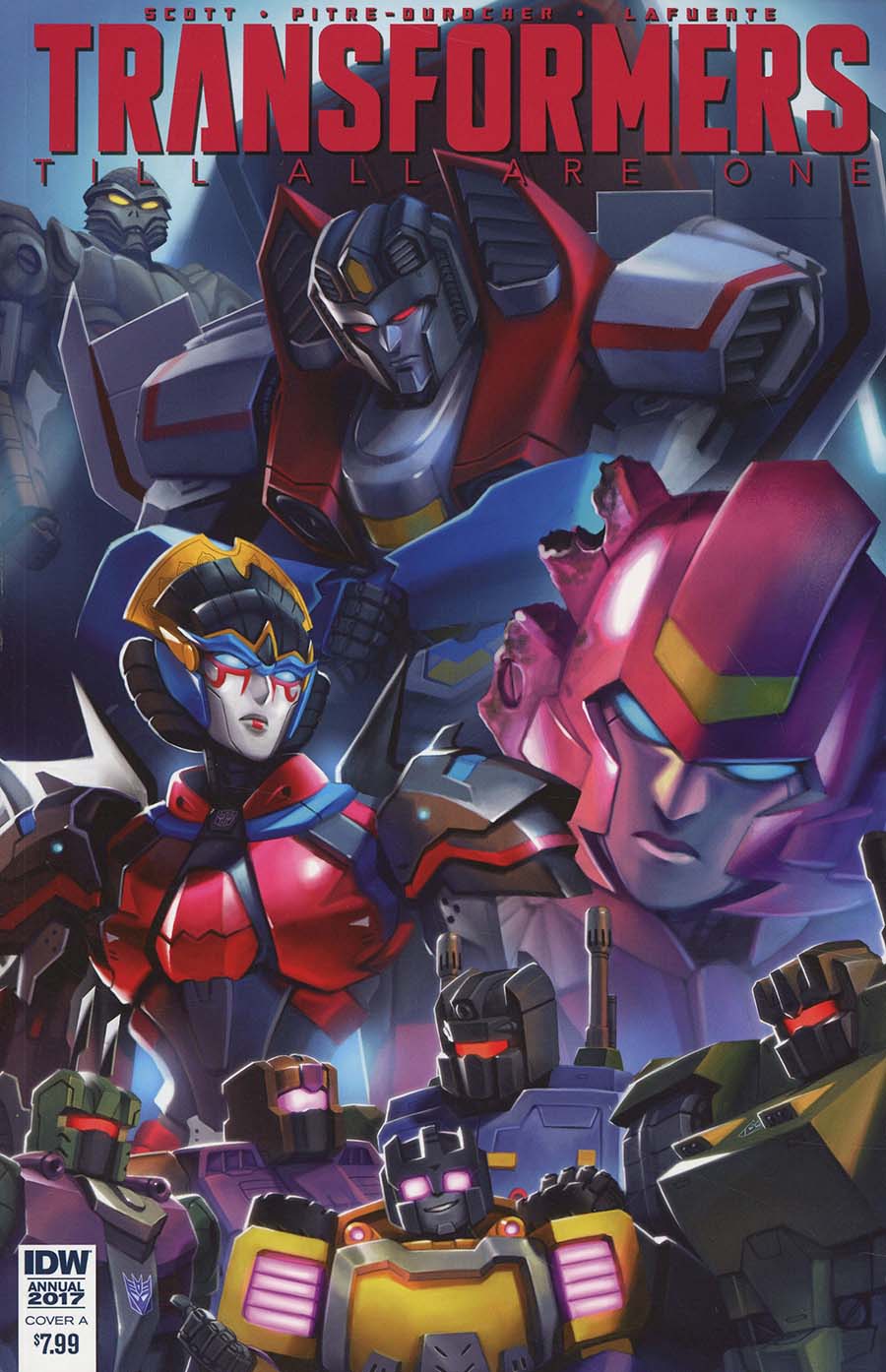 Transformers Till All Are One Annual 2017 Cover A Regular Sara Pitre-Durocher Cover