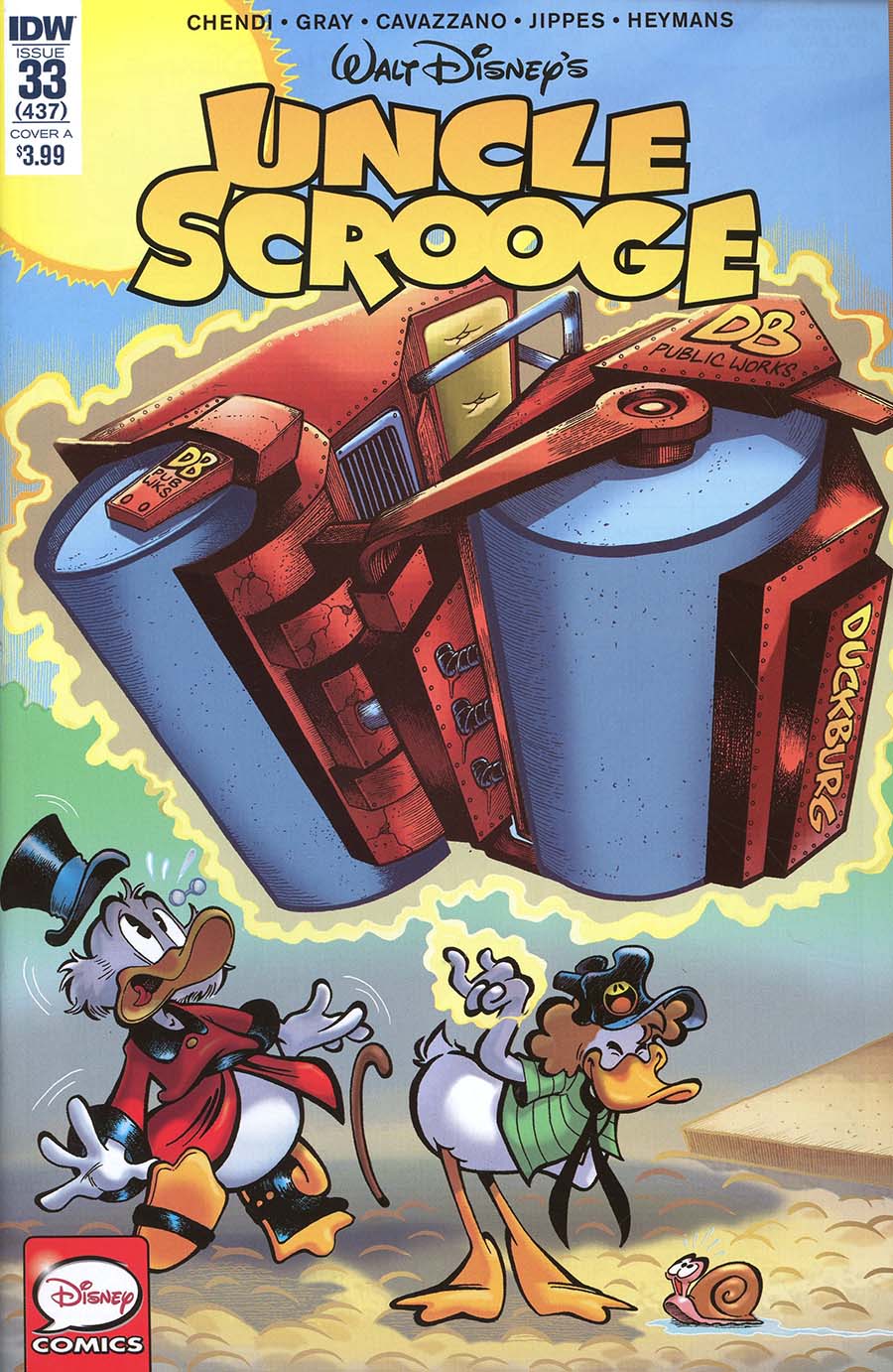 Uncle Scrooge Vol 2 #33 Cover A Regular Jonathan H Gray Cover