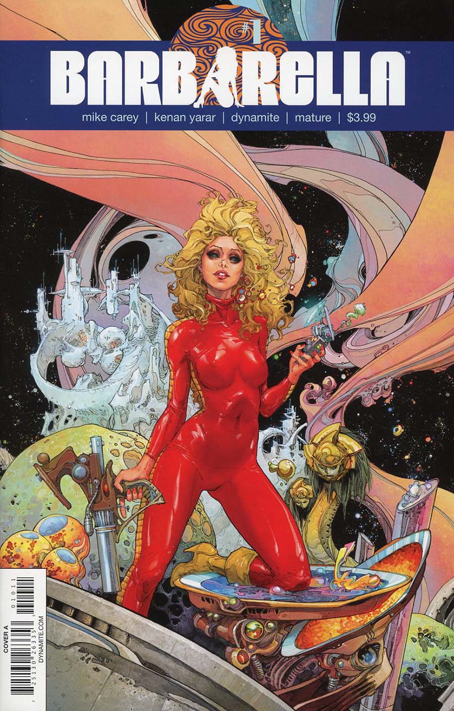 Barbarella #1 Cover A Regular Kenneth Rocafort Cover