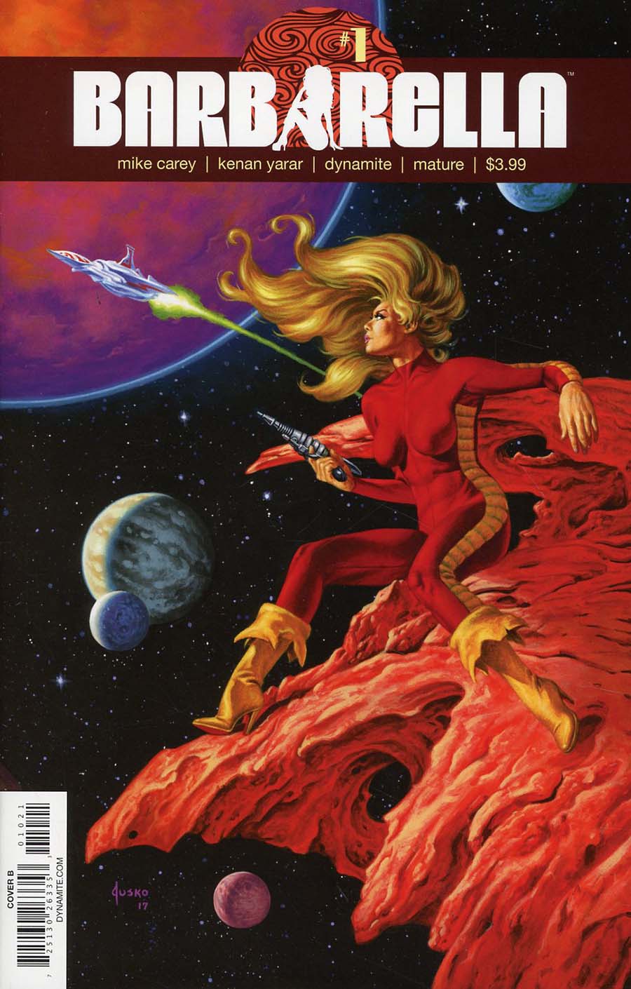 Barbarella #1 Cover B Variant Joe Jusko Cover