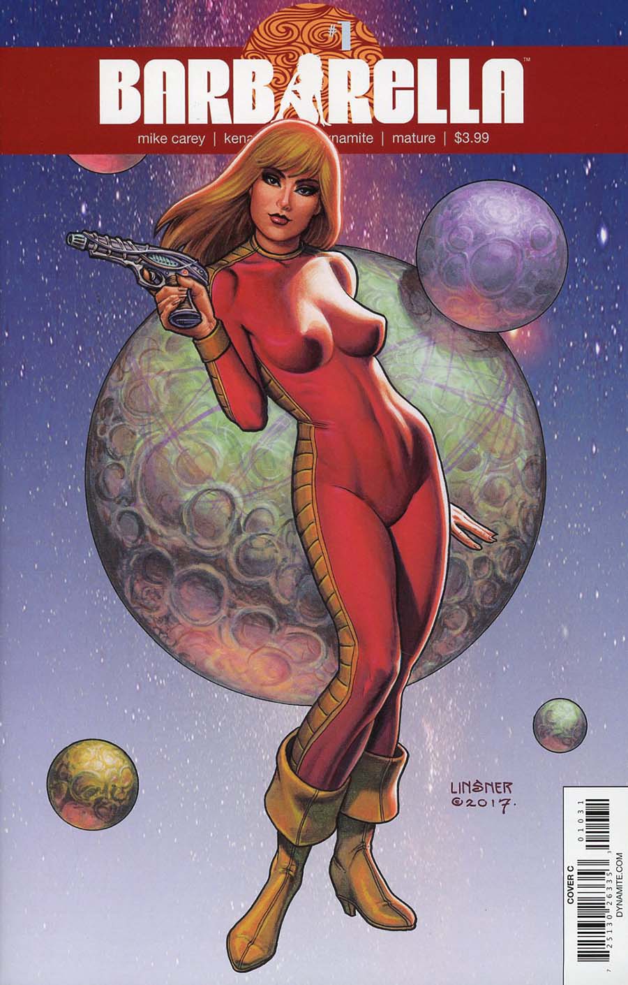 Barbarella #1 Cover C Variant Joseph Michael Linsner Cover