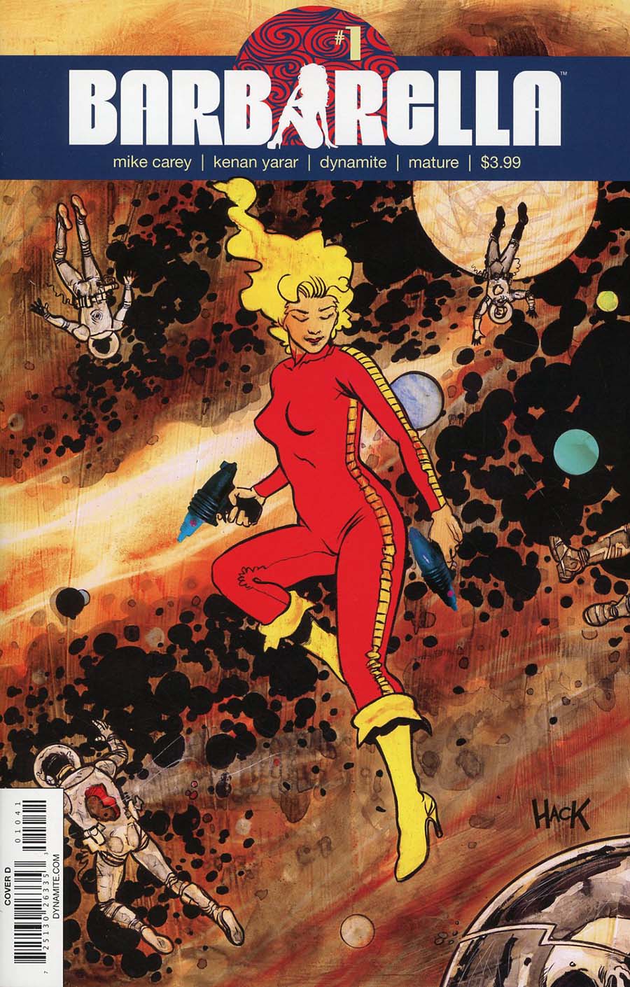 Barbarella #1 Cover D Variant Robert Hack Cover