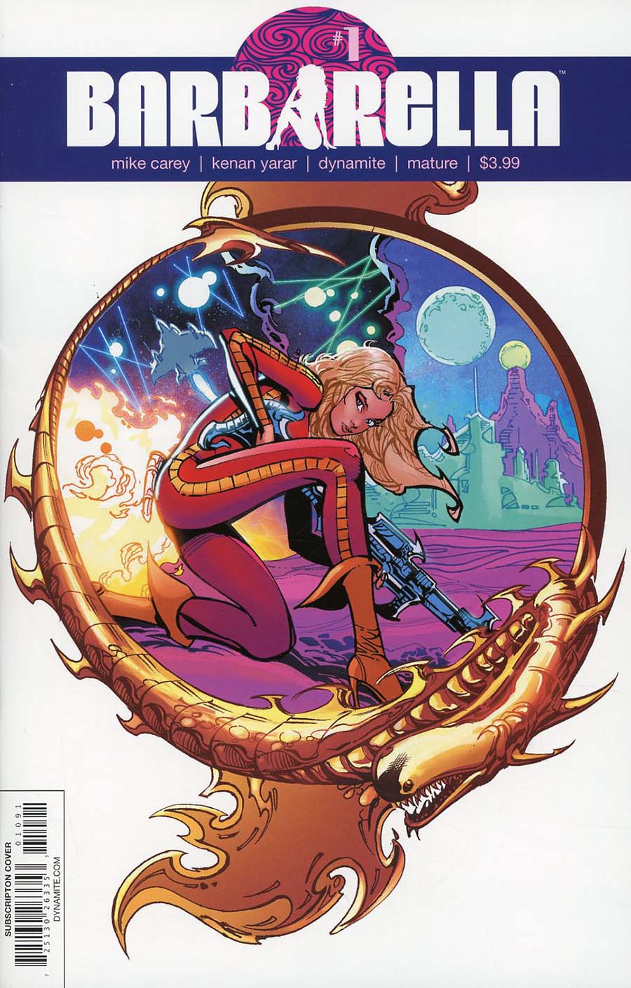 Barbarella #1 Cover I Variant Roberto Castro Subscription Cover