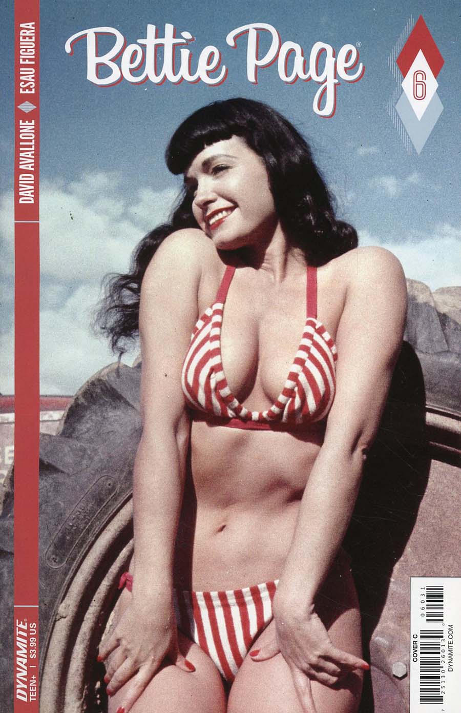 Bettie Page #6 Cover C Variant Photo Cover