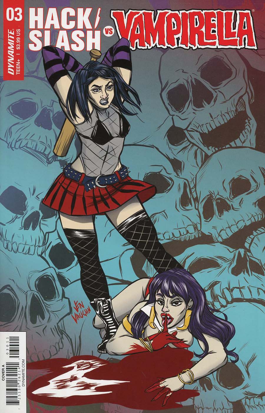 Hack Slash vs Vampirella #3 Cover A Regular Jen Vaughn Cover