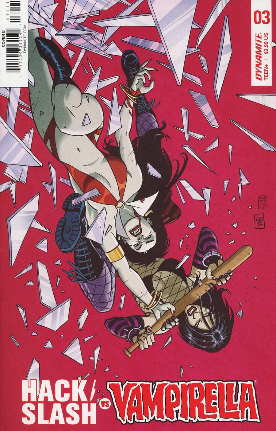 Hack Slash vs Vampirella #3 Cover B Variant Goran Sudzuka Cover