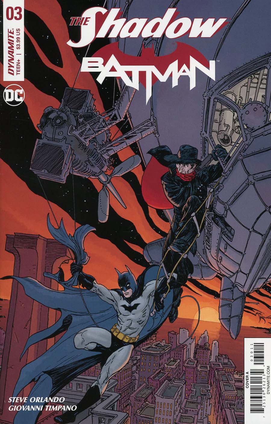 Shadow Batman #3 Cover A Regular Michael William Kaluta Cover