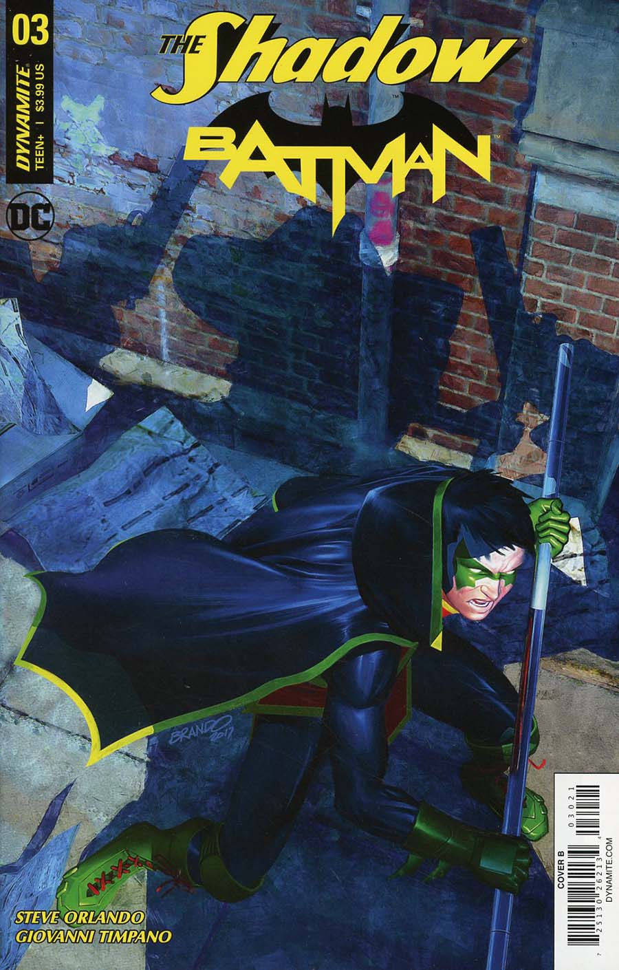 Shadow Batman #3 Cover B Variant Brandon Peterson Cover