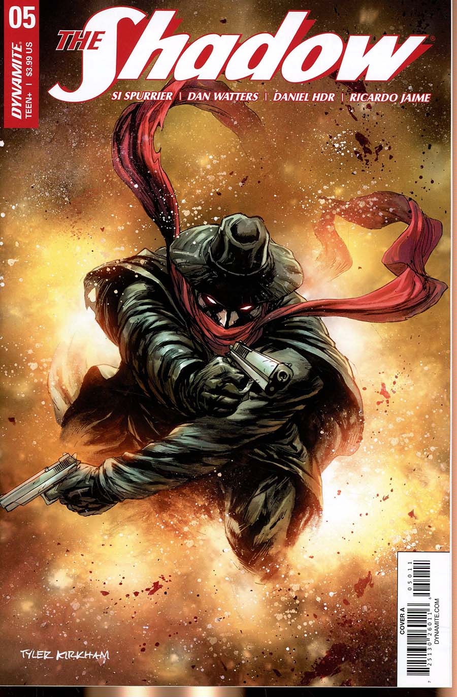 Shadow Vol 7 #5 Cover A Regular Tyler Kirkham Cover