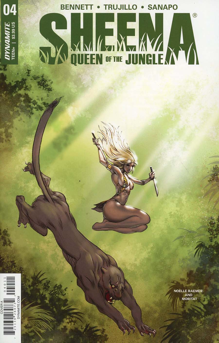 Sheena Vol 4 #4 Cover A Regular Moritat Cover