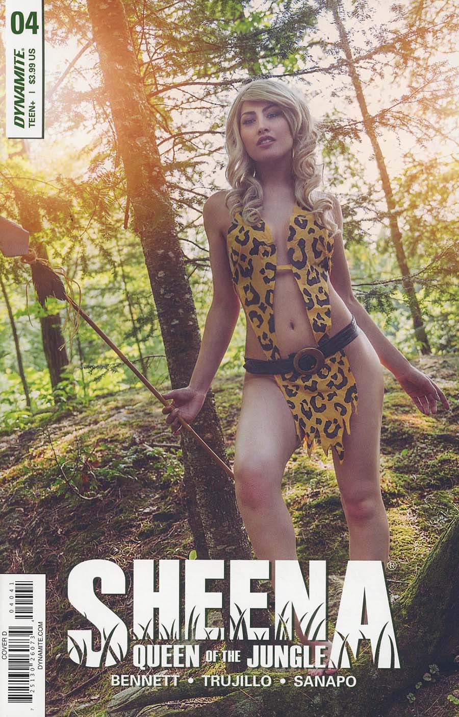 Sheena Vol 4 #4 Cover D Variant Cosplay Photo Cover