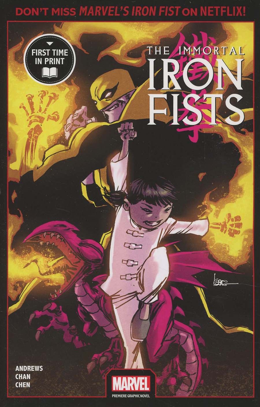 Immortal Iron Fists Marvel Premiere Graphic Novel TP