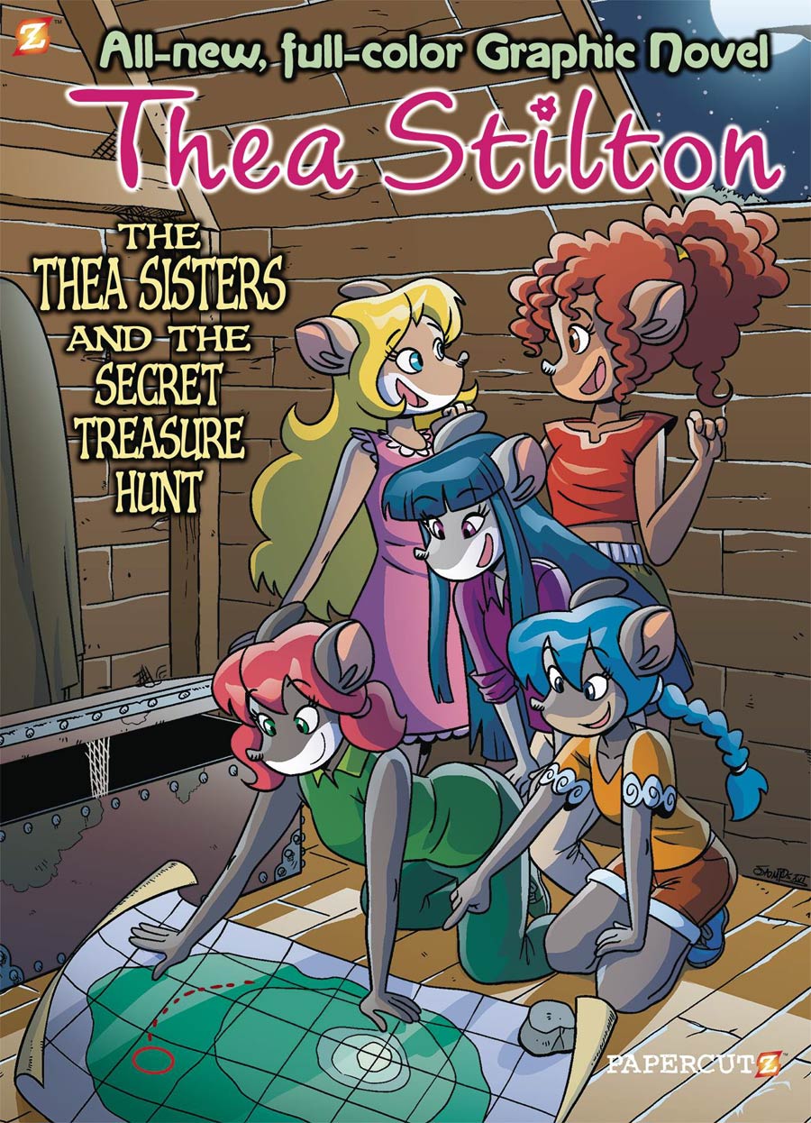 Thea Stilton Vol 8 Thea Sisters And The Secret Treasure Hunt HC