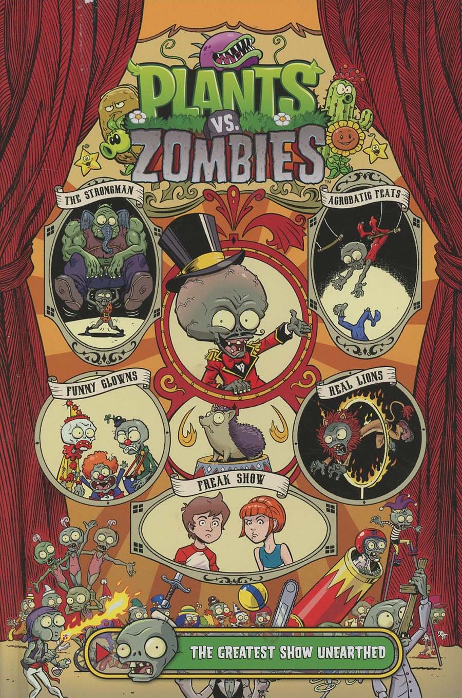 Plants vs Zombies Greatest Show Unearthed HC